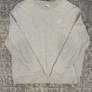 Nike Gray Crewneck Sweater